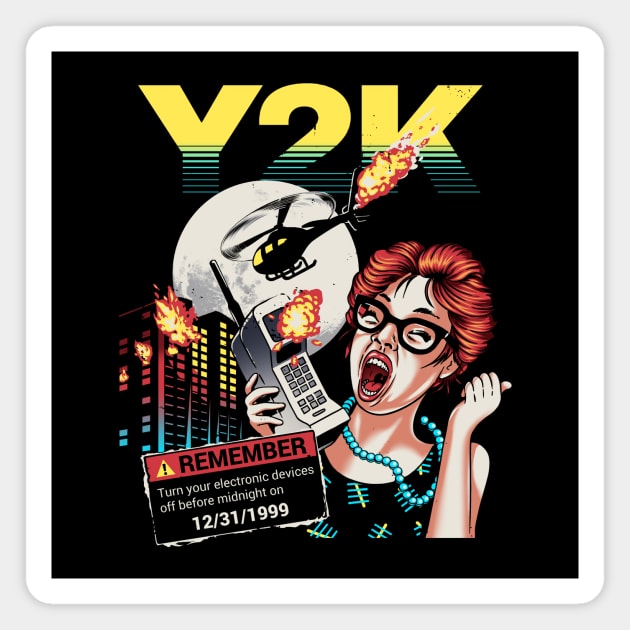 Y2K Magnet by metalsan